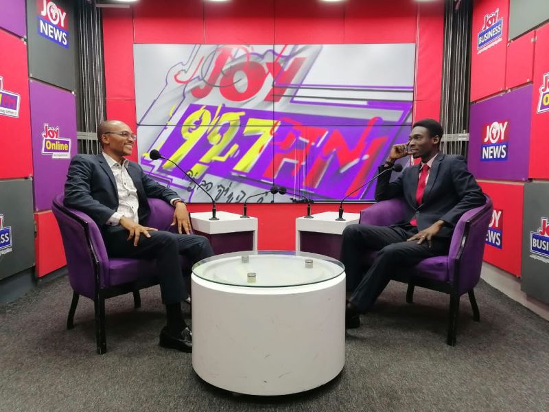 Albert Nii Ayi Tagoe on the JOY FM Business Masterclass set