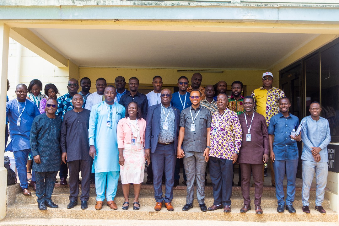 Group photo from a Ghana Commodity Exchange financing engagement